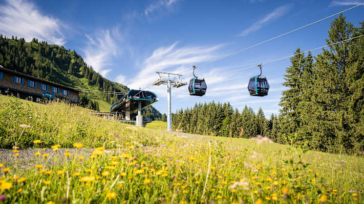 Die Bergstation der Sollereckbahn.