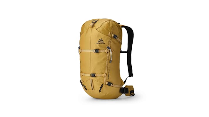 Der Rucksack Alpinisto 30 von Gregory in der Farbe "Alpine Glow".