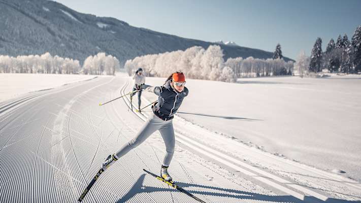 Langläufer im Gsiesertal