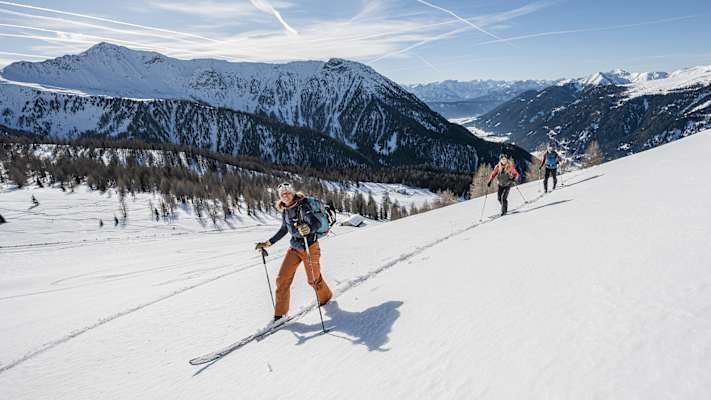 Skitourengeher im Gsiesertal