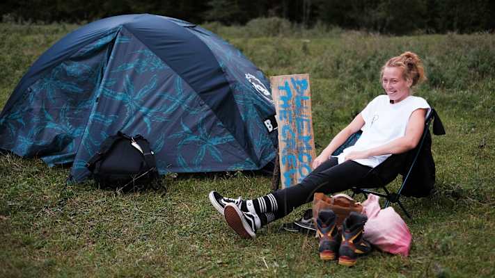 Teilnehmerin des Burton-Camps in Lenggries