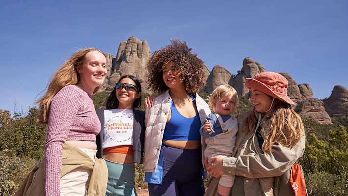 Im Merrell Hiking Club ist jedes Alter vertreten.