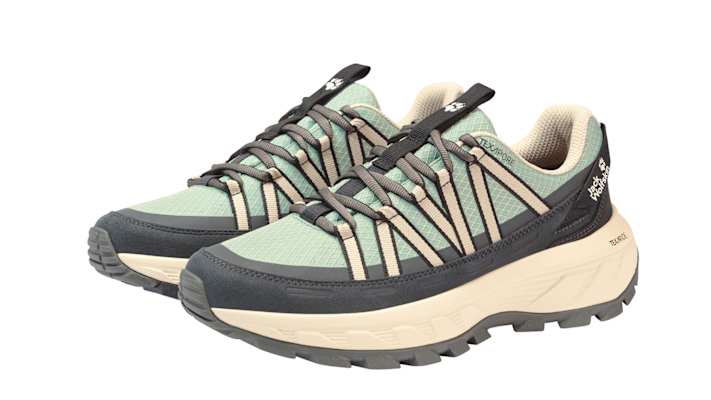 Der Wild Hike Texapore Low für Damen in der Farbe Green Zinnia.