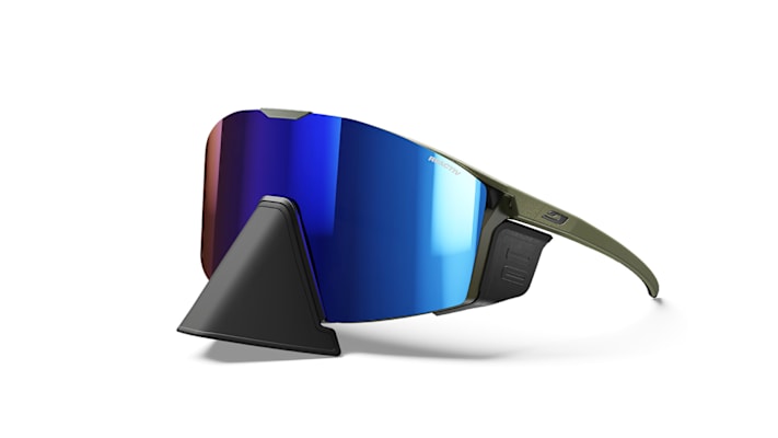 Das Brillenmodell Edge Cover von Julbo mit Nasen- und Seitenschutz