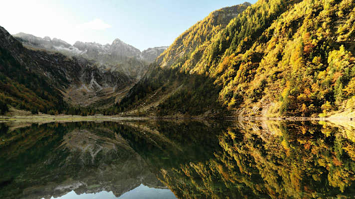 Lagh de Cama im Kanton Graubünden