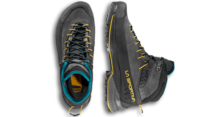 Der mittelhohe Schafft des TX4 Evo Mid GTX fungiert als Knöchelschutz.