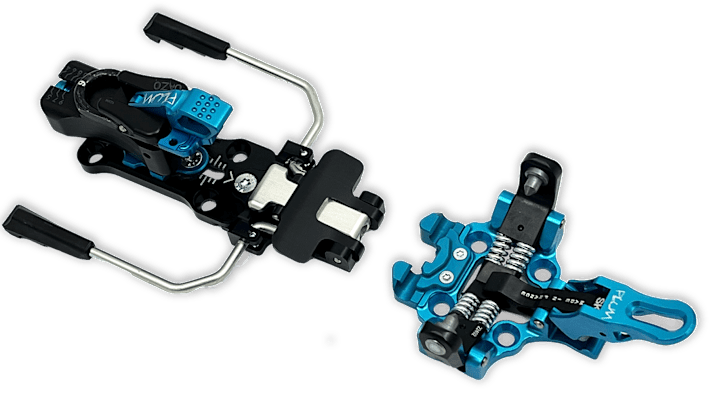 PLUM Oazo 6 Skitourenbindung mit Stopper: speziell für aufstiegsorientierte Skitourengeher.