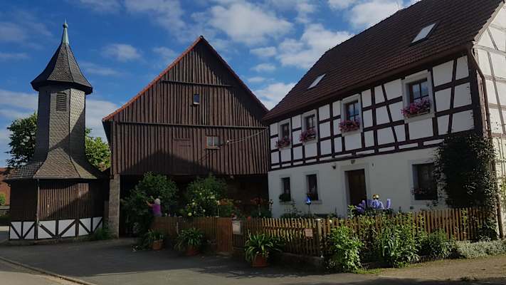 Fachwerkhäuser in Birkenreuth