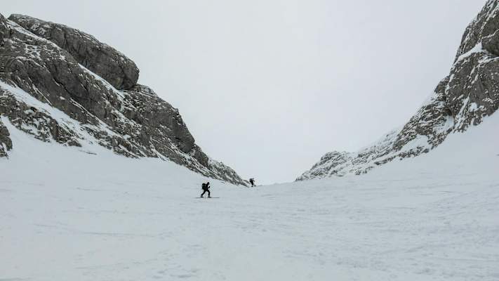 Spitzkehrengelände: Skitour aufs Hohe Brett in den Berchtesgadener Alpen