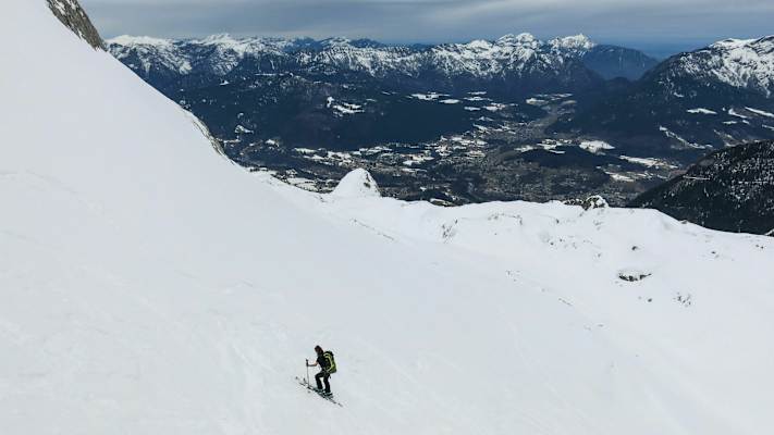 Skitour aufs Hohe Brett in den Berchtesgadener Alpen