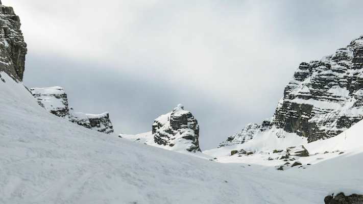 Watzmannkar: Skitour aufs 3. Watzmannkind in den Berchtesgadener Alpen