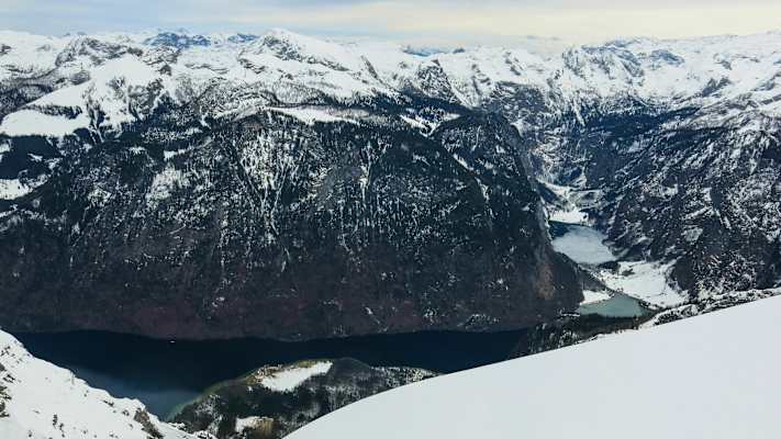 Gipfelblick: Am 3. Watzmannkind in den Berchtesgadener Alpen