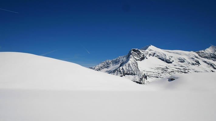 Winterlandschaft im verschneiten Stubachtal im Salzburger Land