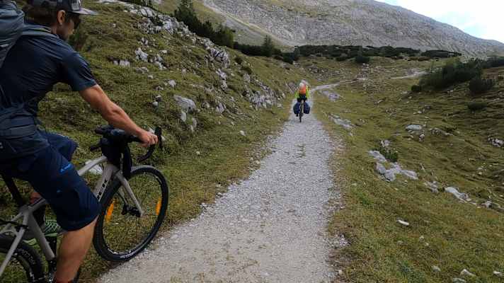 Biken am Lafatscherjoch