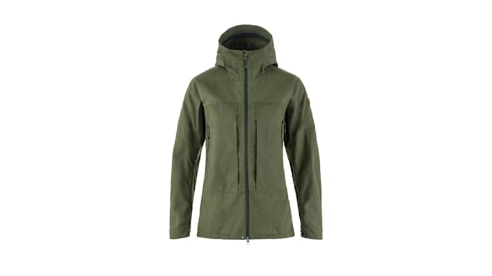 Die Bergtage G-1000-Jacke für Damen in der Farbe „Laurel Green”.