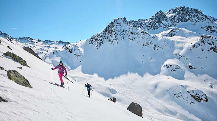 Herrliche Skitour im Jamtal.