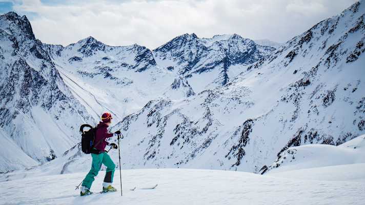 Skitour auf die Lampsenspitze im Tiroler Sellrain