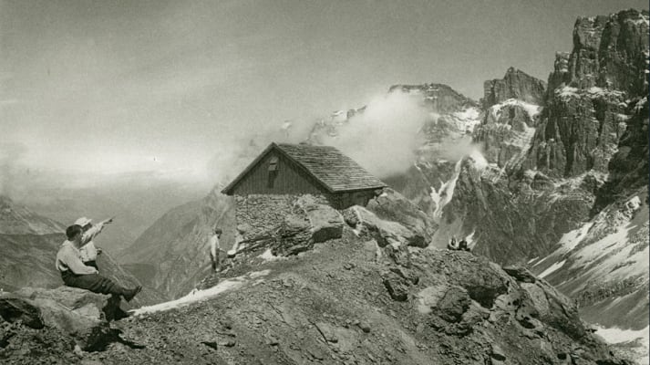 Grünhornhütte historisch