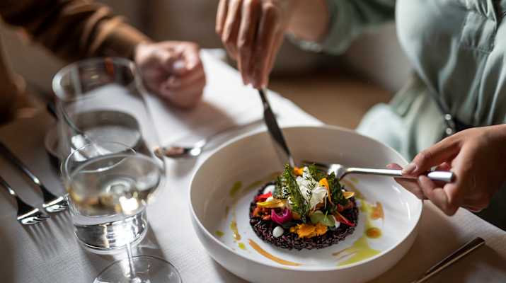 Beim Schlerngenuss Dolomites werden Köstlichkeiten aufgetischt.