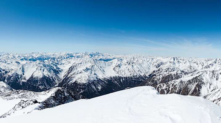 Panorama vom Gipfel des Similauns