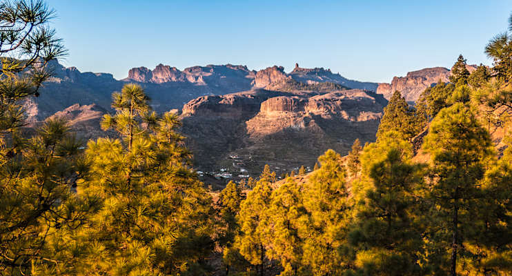 Blick auf den Roque Nublo