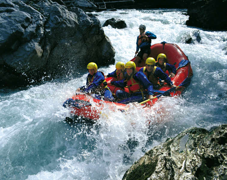 Fluss-Rafting
