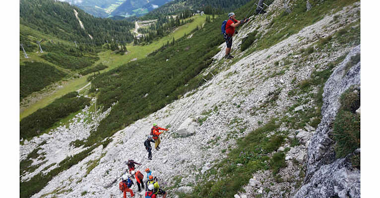 Bergwelten Familien-Klettersteig-Schnuppern am Hochkar