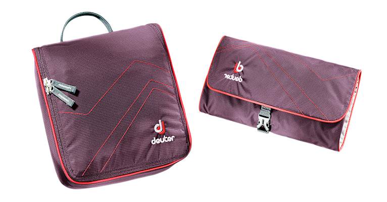 Das Wash Center II und der kleine Wash Bag II von Deuter