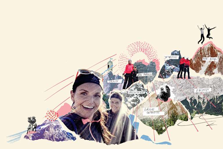 Illustration Sommerpläne Bergwelten