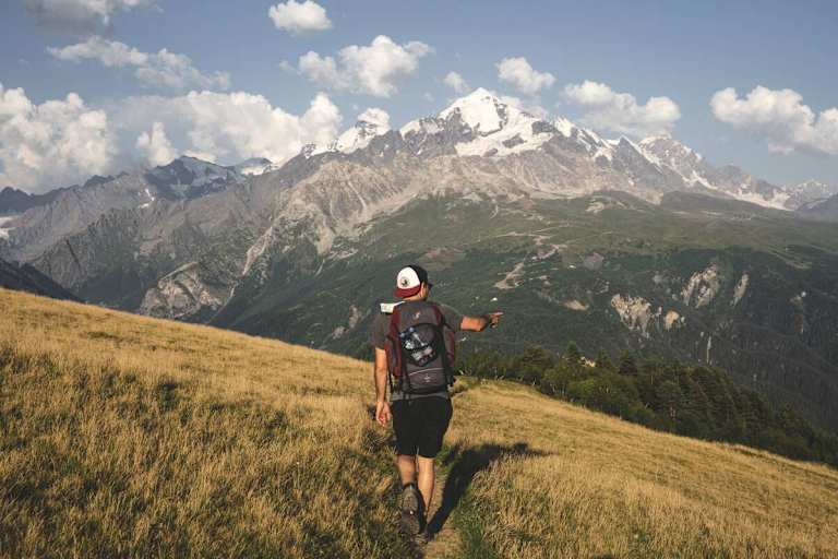 Unterwegs am Mestia-Ushugli-Trek