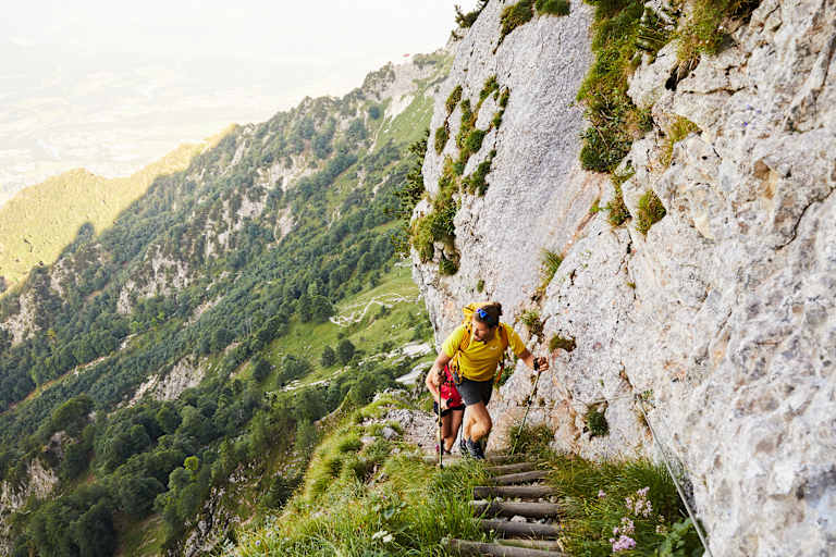 Hinauf zum Salzburger Untersberg: Unter den Top 5-Touren im Juni finden sich besonders viele Wanderungen aus dem Salzkammergut