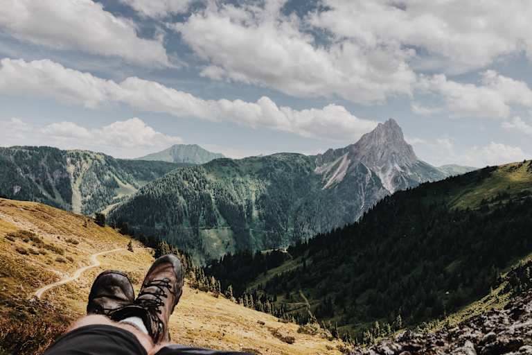 Ernst Merkinger wandert weit KAT Walk