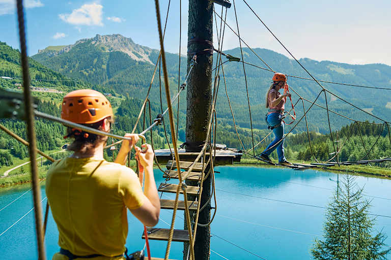 Die Gegend bietet aufregende Abenteuer inmitten der Natur.