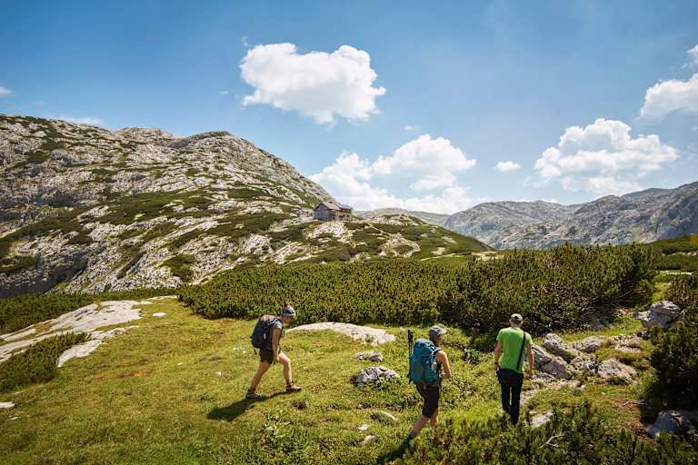 Wanderer im Tennengebirge
