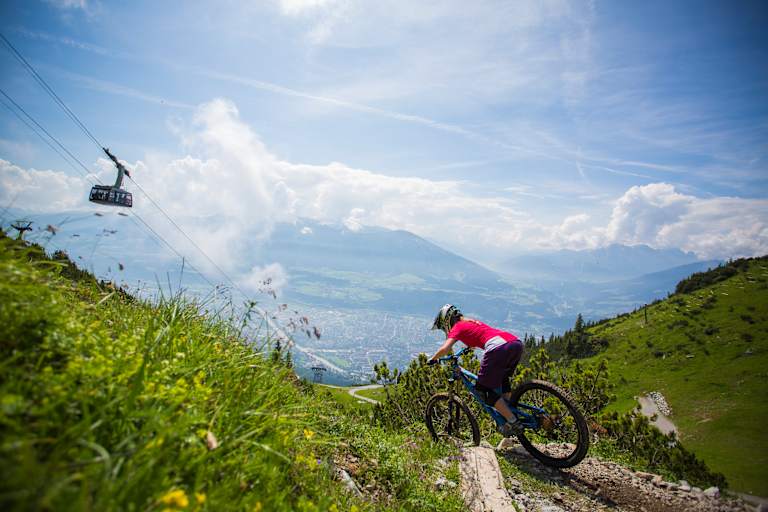 Trail auf der Nordkette