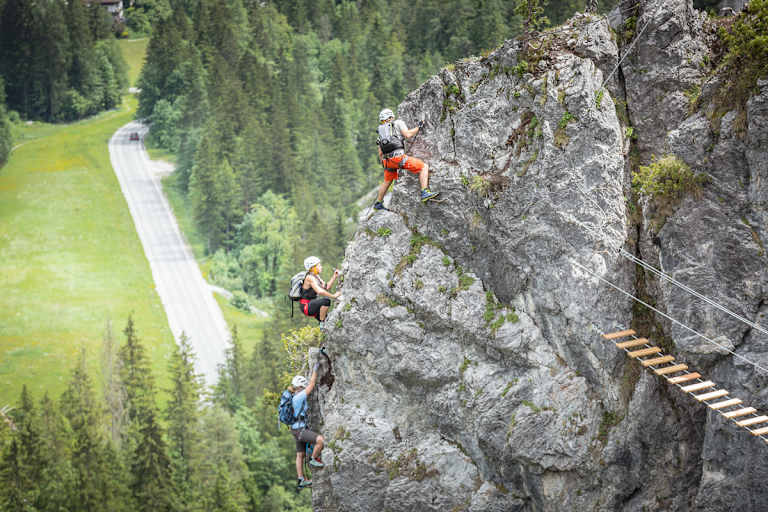 Mein erster Klettersteig