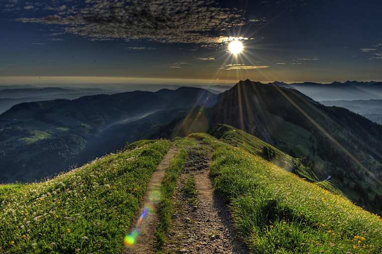 24h Trophy: Langzeitwandern bei Oberstaufen im Allgäu