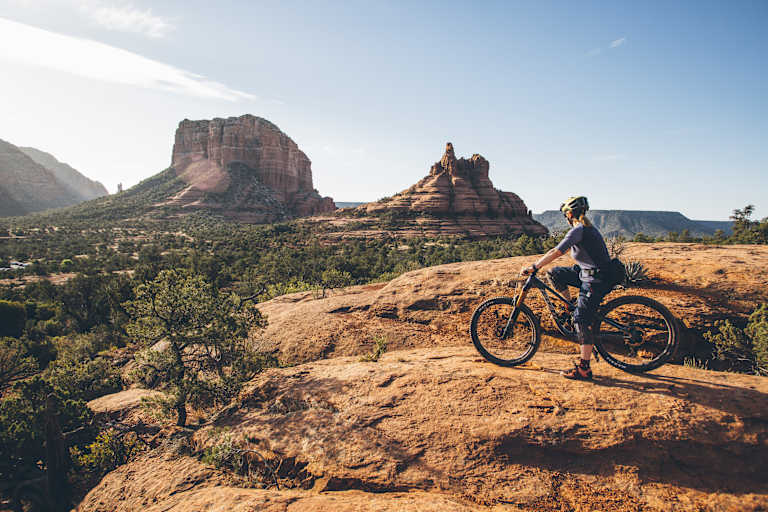 Biken in Sedona, Arizona