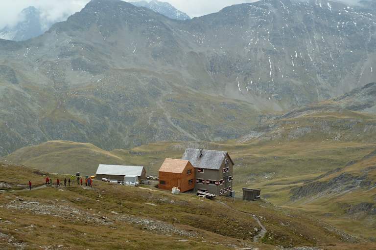 Salmhütte Zubau