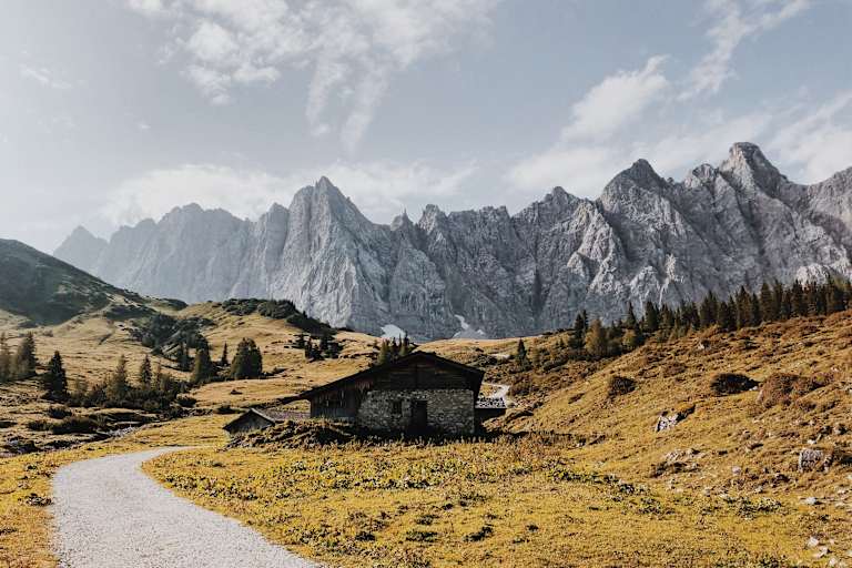 Ernst wandert weit Karwendel