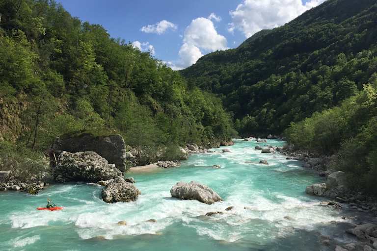 Wunderschön, aber nur für Geübte - die sogenannte "Abseilstrecke"