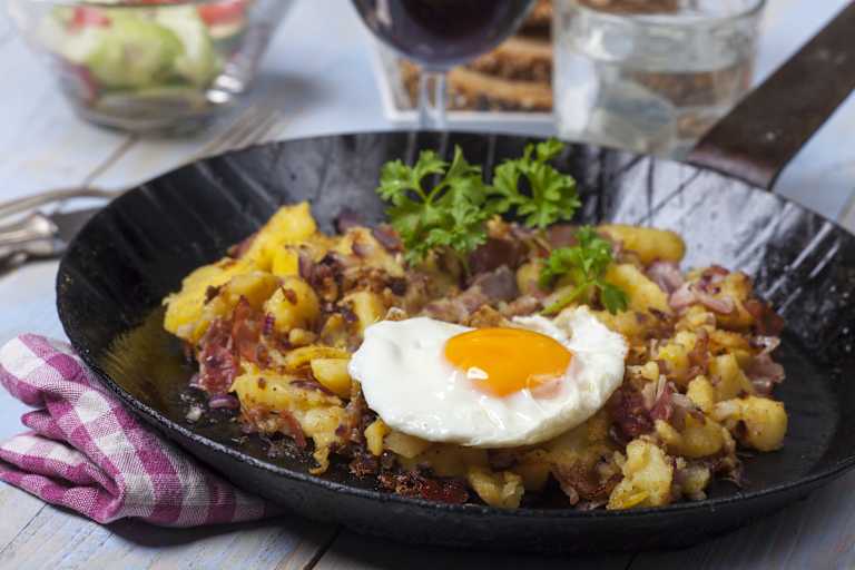 Bergsteiger-Gröstl Rezept