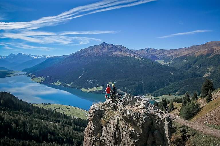 Just Be Mountainbike Bergwelten Reschensee Südtirol