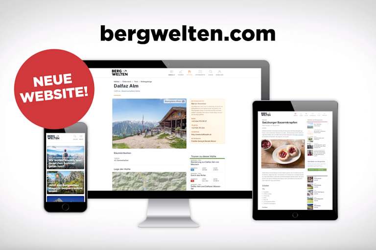 Bergwelten.com - jetzt für alle Geräte optimiert