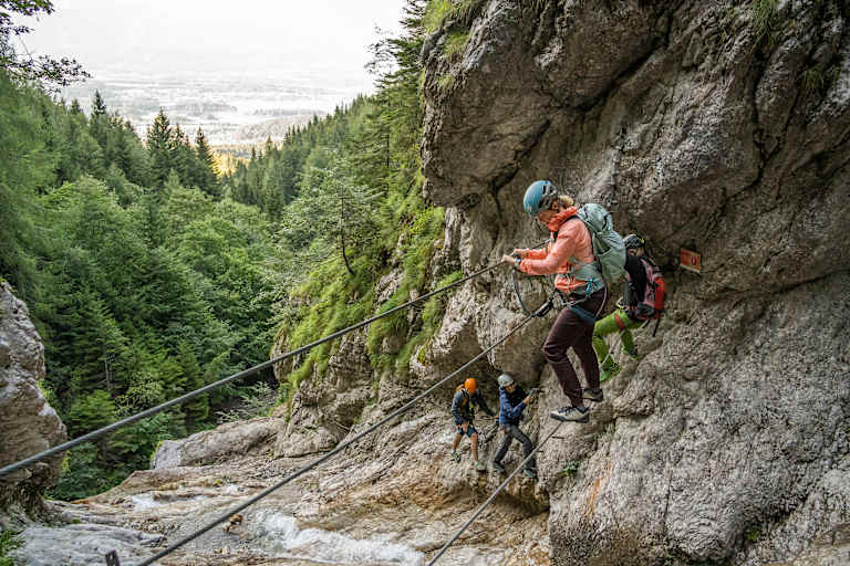 Rotschitza-Klamm-Klettersteig