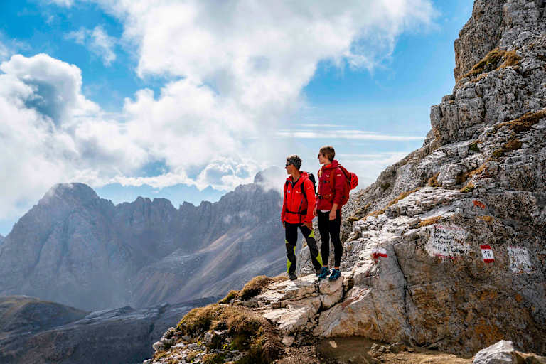 Aussicht von der Gamsstallscharte im Latemar
