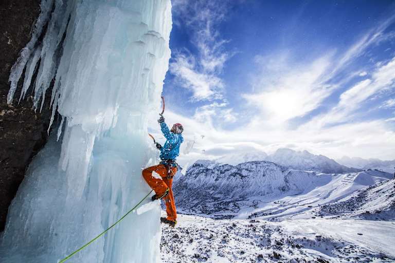Eisklettern Trentino
