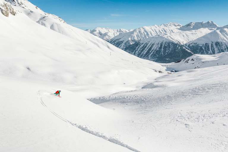 Die Engadiner Alpen zeichnen St. Moritz aus. 