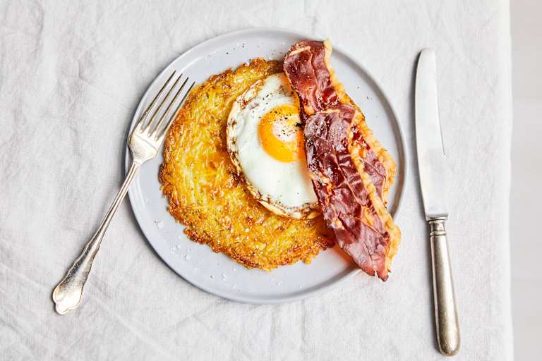 Tiroler Pfannenrösti mit Speck