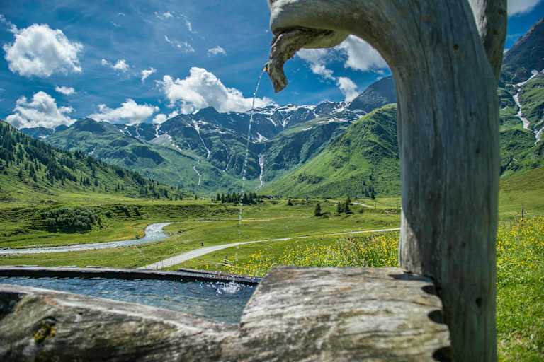 Brunnen im Nassfeldtal, Gasteinertal